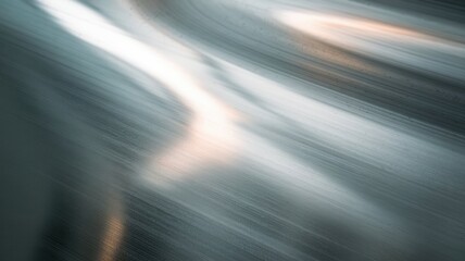 Poster - Elegant metallic surface with subtle light reflections and polished texture