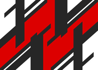 Aufkleber - Abstract background with some colorful geometric lines and with some copy space area