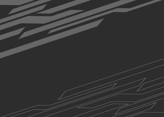 Aufkleber - Simple background with some random stripes pattern and with some copy space area