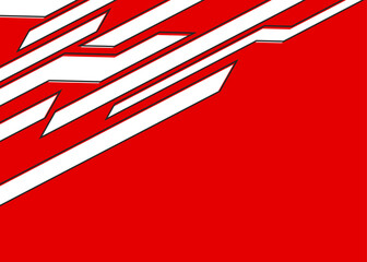 Aufkleber - Simple background with some random stripes pattern and with some copy space area