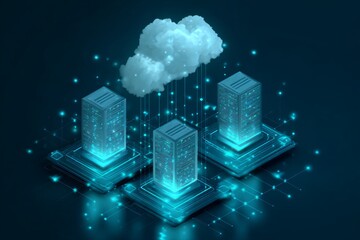 Poster - The global connection of data servers in cloud computing networks