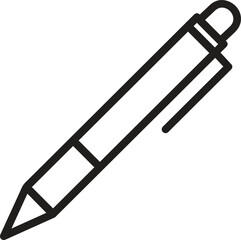 Fototapete - Edit Line Icon Design with Editable Stroke. Suitable for Web Page, Mobile App