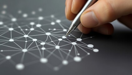 Poster - Conceptual Visualization of Data Interconnection and Connectivity