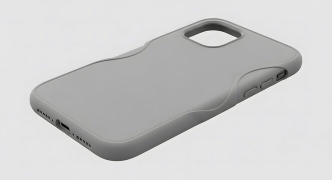Isolated blank price tag for digital device