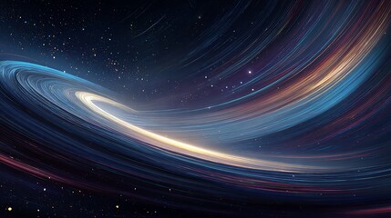 Wall Mural - Abstract Colorful Galaxy Pattern Background