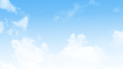 Wall Mural - background with clouds on blue sky. background with clouds on blue sky. blue sky vector