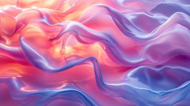 Abstract background with colorful waves, Abstract pastel fluid jelly texture, background. presentation. advertisement. template for artwork. copy text space.