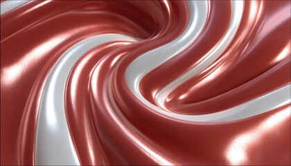 Poster - Shimmering Descent A Mesmerizing Blend of Colors and Fluidity in Abstract Art, Captivating All