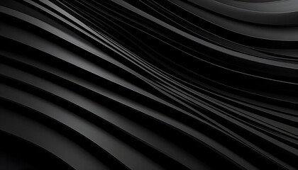 Poster - Abstract dark curves waves background texture elegant design pattern