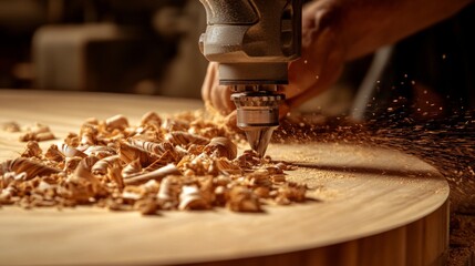 Poster - Expert Woodworking with CNC Routing Techniques for Superior Quality and Precision Wood Panels