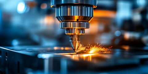 Aufkleber - Precision Metal Components Made with Advanced Milling Techniques for Innovative Manufacturing.