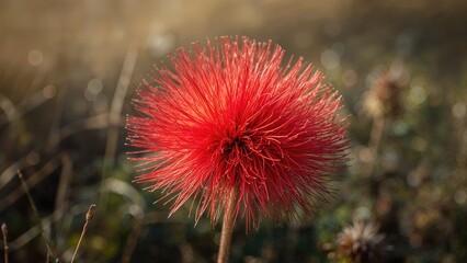 Aufkleber - Floral Display of the Feather Duster Herb