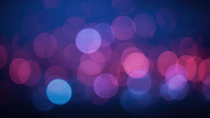 Poster - Colorful delicate circular glow overlay to improve photos with empty region on a dark cobalt evening background, Xmas, ornamental, abstract theme, material, style, food-related, warm months, wedding