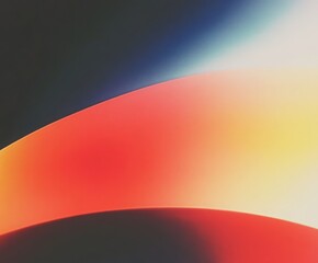Fototapete - Abstract gradient of color and light in a curved pattern. Dynamic background for modern design.