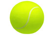 © Komora - Tennis ball featuring white curve, isolated on transparent surface for graphic design use