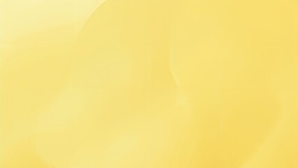 Poster - Yellow minimalist canvas showcasing smooth light shifts and soft shading elements