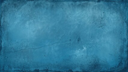 Poster - Concrete texture and abstract cement background design, blue brick wall or paper surface, inspiration for website or banner visuals