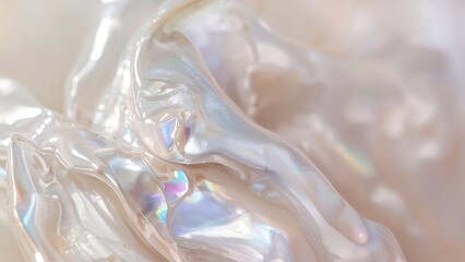 Poster - High-resolution image of an authentic pearl