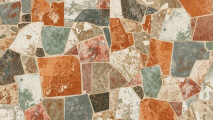 Poster - Tile surface designs for backgrounds