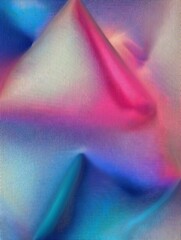 Poster - Abstract colorful wave pattern with smooth gradients and dynamic texture in vibrant shades of blue, pink, and violet
