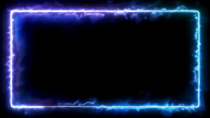 Poster - Glowing Border