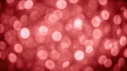 Poster - Winter Celebration Backdrop with Defocused Circular Particles
