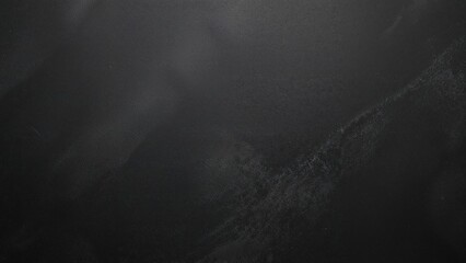 Poster - Old black concrete flooring paired with a rough dark wall texture