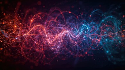 Poster - Abstract Texture of Light Art