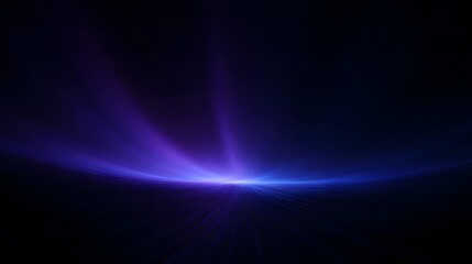 Poster - Abstract Cosmic Scene with Radiant Purple and Blue Light