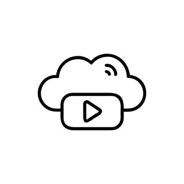 Vector art of icon of a hard drive with a green arrow indicating input