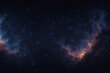 © DreamStock - Deep space panorama with glowing nebulae and distant stars galaxy cosmos