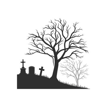 Halloween group of lettering greetings and logos