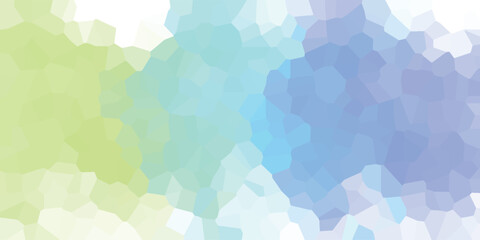 Aufkleber - Abstract crystal gradient background in soft pastel colors featuring a combination of green blue and purple tones ideal for website and graphic design projects