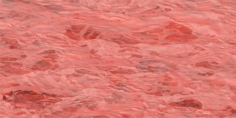Aufkleber - Abstract red water texture featuring soft swirls and organic forms suitable for backgrounds and design elements