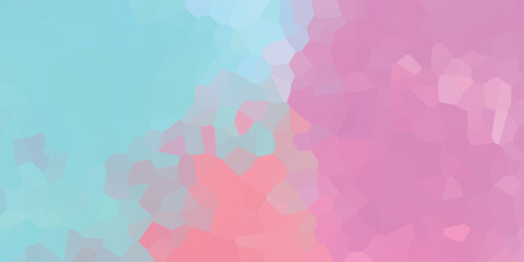Aufkleber - Colorful mosaic texture with teal pink and lavender hues a geometric pattern for a modern and artistic aesthetic