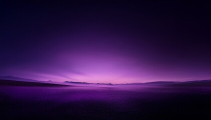 Wall Mural - mysterious and atmospheric dark background with subtle gradient of black and deep purple tones abstract background