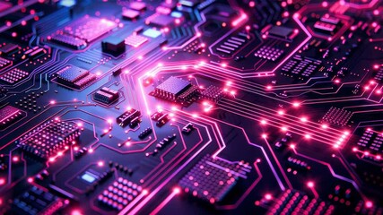 Poster - Generic digital technology background