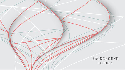 Wall Mural - Abstract geometric shapes background