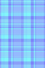 Poster - Serene pastel plaid pattern, perfect for textile design, website backgrounds, or scrapbooking.  The soft blue and light turquoise hues create a calming, minimalist aesthetic.