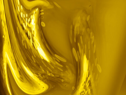 abstract yellow tones with fluid lines and soft gradients