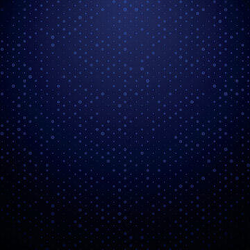 Abstract of blue dots pattern on futuristic technology background.