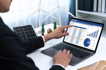 Poster - Spreadsheet document information financial startup concept. data and graphs in spreadsheet documents for online analysis project dashboard accounting digital brisk