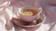 © Hannah - Aromatic tea with lavender and lemon. Relax and unwind with this soothing drink. Self-care moment.