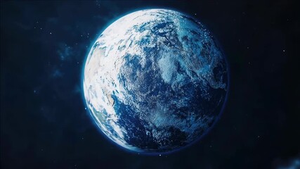Wall Mural - planet earth viewed from outer space