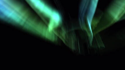 Wall Mural - aurora bliss loop animation background