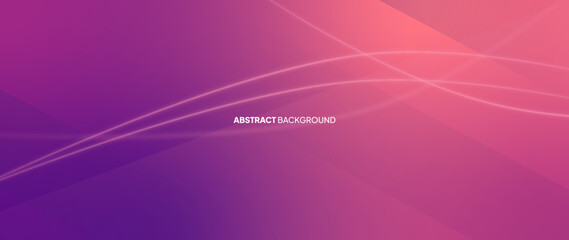 Poster - purple abstract background with 3d abstract geometry objects. Vector template for digital lux business banner, contemporary formal invitation, luxury voucher	
