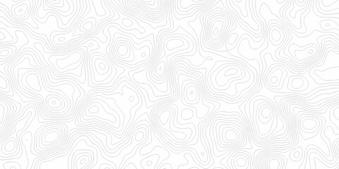 Poster - Abstract vector Lines Topographic contour lines grid map seamless pattern. Geographic mountain relief. minimal lines background. Contour maps. illustration, Topo contour map design.