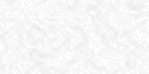 Poster - Lines Topographic contour lines grid map seamless pattern. Geographic mountain relief. Abstract lines background. Contour map Topo contour map design.	
