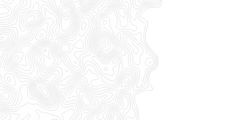 Poster - Abstract vector Lines Topographic contour lines grid map seamless pattern. Geographic mountain relief. minimal lines background. Contour maps. illustration, Topo contour map design.