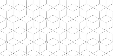 Fototapete - 	
Abstract seamless pattern with hexagon square cube geometric pattern shapes grid metal element texture design. Vector tiles gradient triangle diamond honeycomb hexagon art.